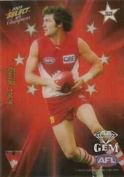 2009 Select AFL Champions - Star Gems #SG28 Brett Kirk Front
